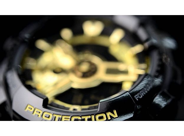 CASIO GA-110GB-1AER, Варіант кольору: Чорний/Золотий, фото 6 | Интернет-магазин оригинальных часов и аксессуаров