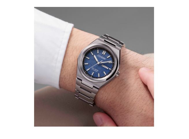 Мужские часы CITIZEN AW0130-85LE ZENSHIN SUPER TITANIUM ECO-DRIVE