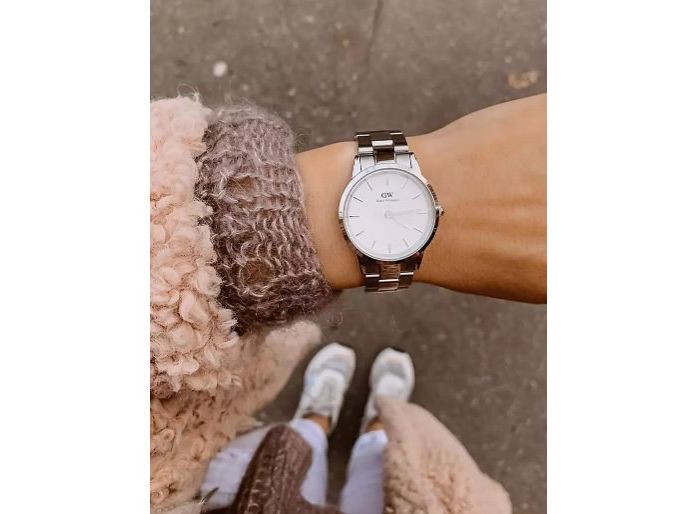 Daniel Wellington 腕時計 Iconic Link Silver 32 DW00100205 Daniel Wellington Iconic Link 32 DW00100205 - Ditur