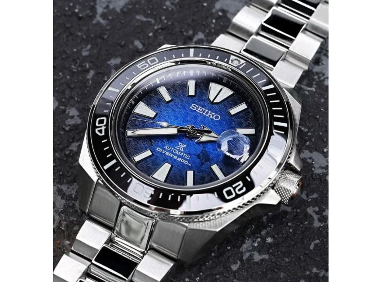 Мужские часы SEIKO SRPE33K1 PROSPEX KING SAMURAI SAVE THE OCEAN