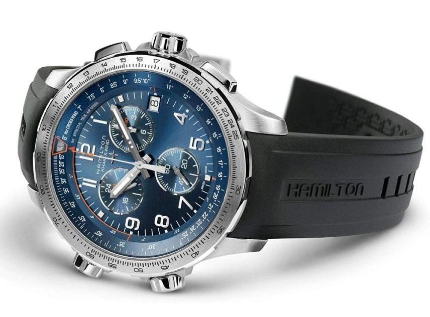 Hamilton H77922341 KHAKI AVIATION X WIND GMT CHRONO 54120 Timeshop