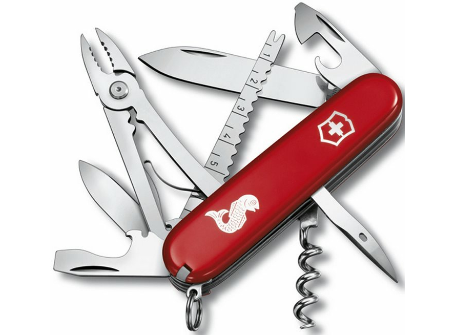 Складной нож Victorinox Angler Vx13653.72 (1.3653.72) - купить по