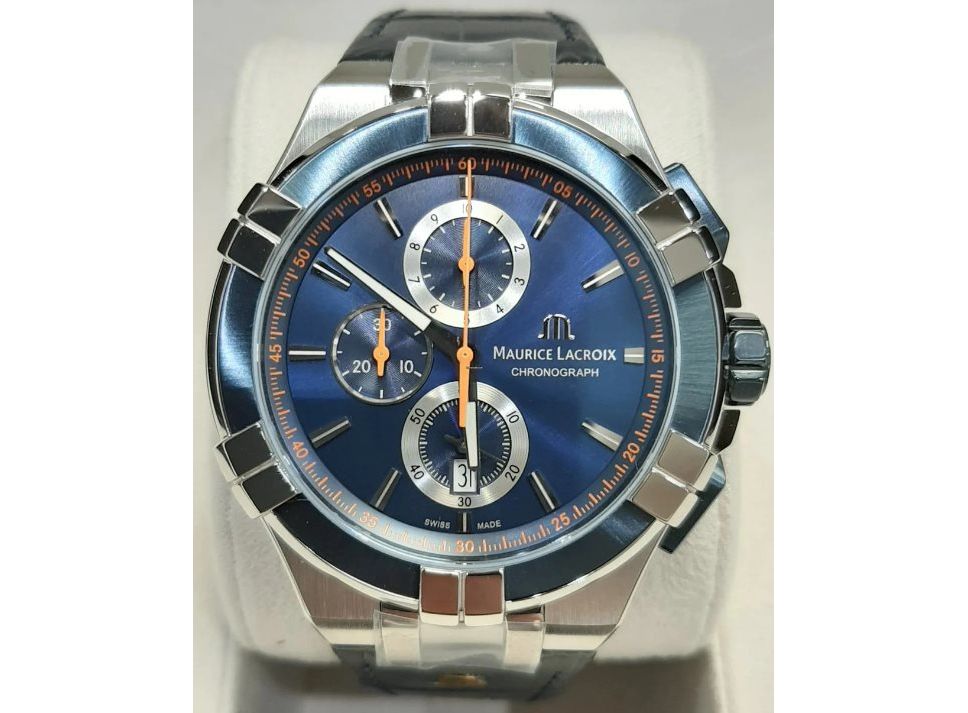 Мужские часы Maurice Lacroix AI1018-SS001-432-4 - купить по цене 62370 в  грн в Киеве, Днепре, отзывы в интернет-магазине Timeshop
